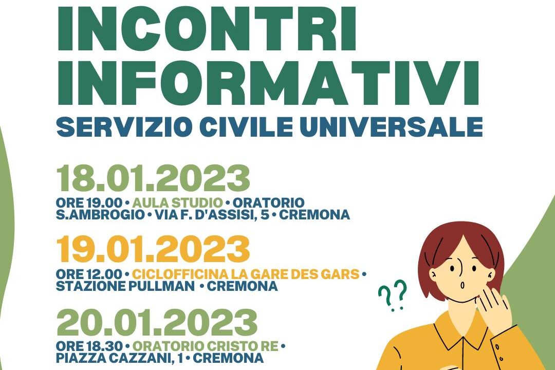 Incontri infromativi